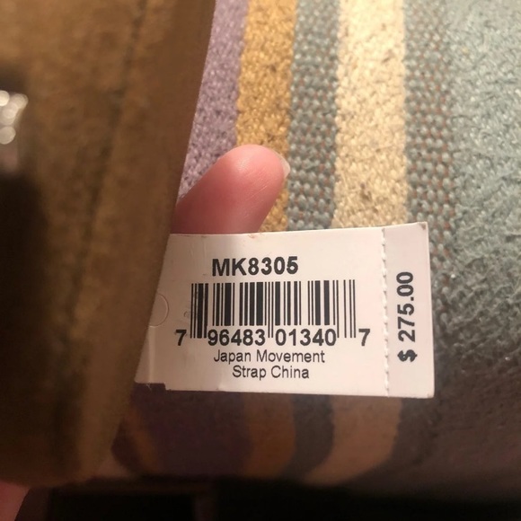 NWT Men’s MICHAEL Michael Kors silver watch - Picture 3 of 4